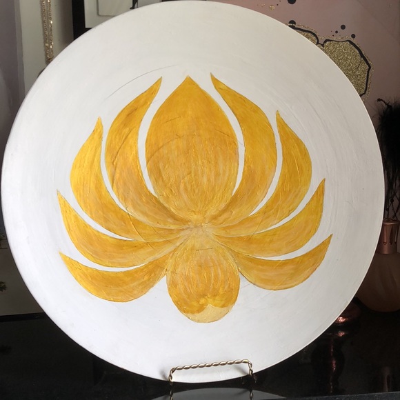 Bamboo decoration round plate - Picture 5 of 7